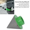 M14 Green Diamond Beveling Chamfer Bit Simple Operation 60° Base