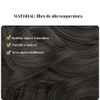 Extensiones de Cabello Ondulado con Clip 2 Piezas 45 cm