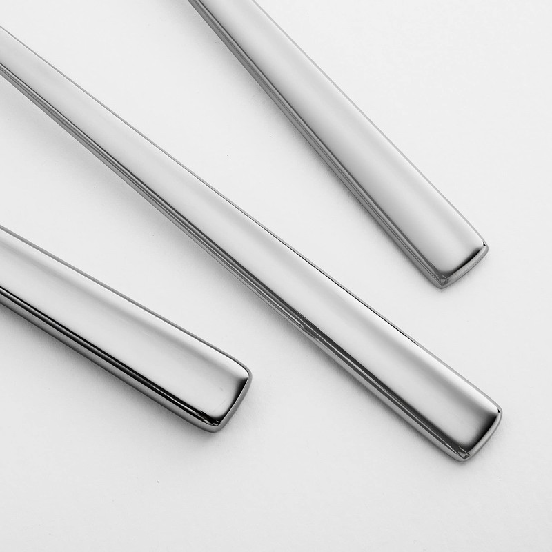 Robert Welch Blockley Bright Long Handled Spoon, Set of 4.
