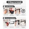 Kitchen Roll Holder, Under Cabinet Paper Towel Holder, Aluminium Base