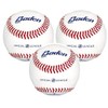 Baden Kid's 1B-BG Baseball (Pack of 3) - White