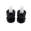 1 Pair 2pcs SHLPDFM Black Swing Arm Spool 8mm swing