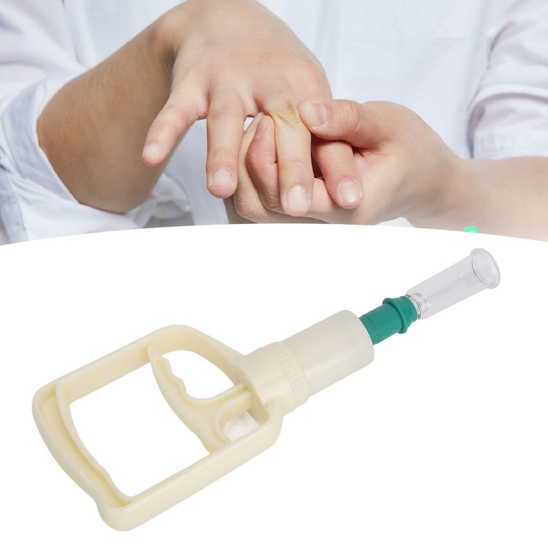 Finger Cupping Device Vacuum Suction Promote Circulation 2 Cups 2