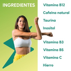 Súluu Bolt Boost | Gomitas Vitaminadas, Aumento del Rendimiento Físico, Impulso Energético Duradero y Natural | 60 Gomitas | Sabor Aloe | Cafeína Natural, Taurina, Vitamina B3, Vitamina B5, Vitamina B6, Vitamina B12, Vitamina C, Hierro y Inositol | Sin G