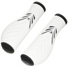 CYCLE PRO CP-HG1133AD2 MTB Ergo Grip, White/Black, 5.1 inches (130