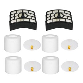 Hechuang NV752, AZ1002 Filters for Shark Rotator APEX DuoClean Powered Lift-Away Vacuum AZ1002, NV650, NV651, NV652, NV750, NV751, NV752, NV753, AX950, AX951, Replacement Part XFF650 & XHF650