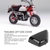 Trailbike Left Side Cover Waterproof ABS Black Left Side Cover