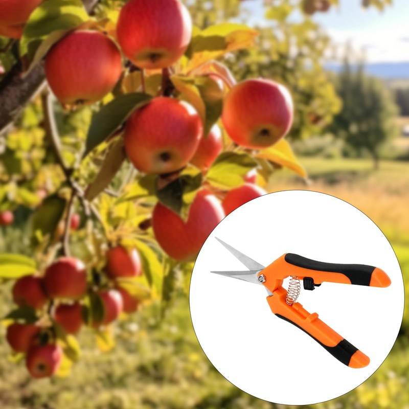 MAKTSAM 6 Pack Pruning Shear, Stainless Steel Trimming Scissors with