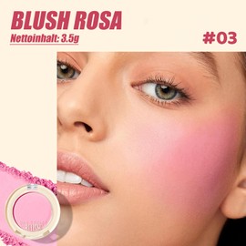 Blush Pink, Matte Lightweight & Breathable Blush, Waterproof & Sweat-Resistant Make Up Blush for Eyes, Cheeks & Lips, Natural Look, Suitable for Various Skin Types
