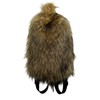YFJNV Trendy Faux Fur Backpack, Plush Fluffy Design, Available in
