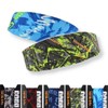 Korean-Made Sports Headband & Sweatband for Running, Hiking, and Workouts Headband Green 2ea