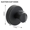 BAIIKO Suction Cup Wreath Hangers for Front Door Glass, Heavy