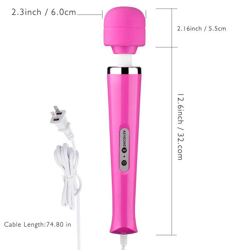 AEVEONE Wired Powerful Handheld Electric Massager, Strong Personal Back Massage