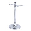 Shaving Tool Stand Razor Brushes Holder Rack Frame Alloy Fashionable