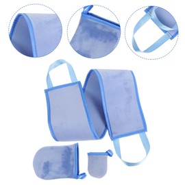 FOMIYES Set Tanning Mitt Glove Applicator Lotion Back Applicator for Women Men Adults Easy Self Tanning Application