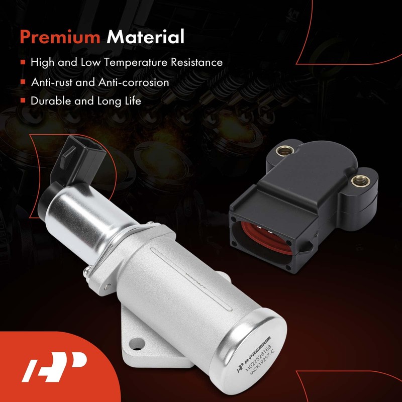 A-Premium Idle Air Control Valve IAC + Throttle Position Sensor
