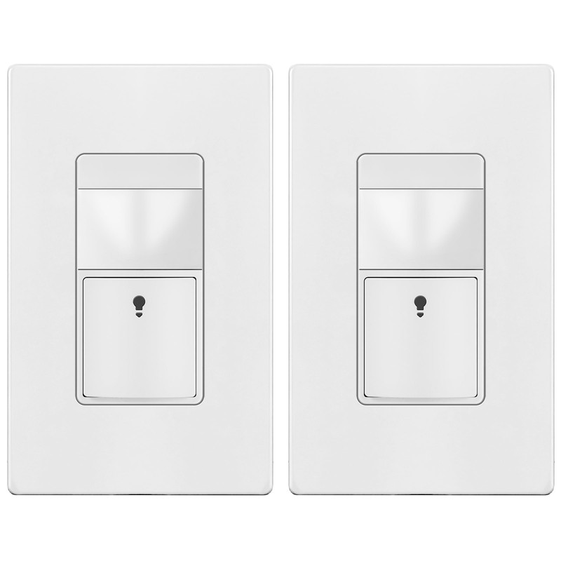 TOPGREENER Motion Sensor Switch, PIR Sensor with Ambient Light Level,
