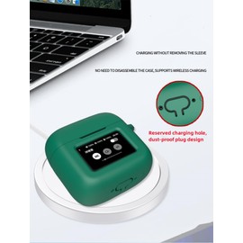 FTRONGRT Case Compatible with JBL Tour PRO 3, Soft TPU, Scratch-Resistant Protective Case for Bluetooth Headphones Compatible with JBL Tour PRO 3. Dark Green