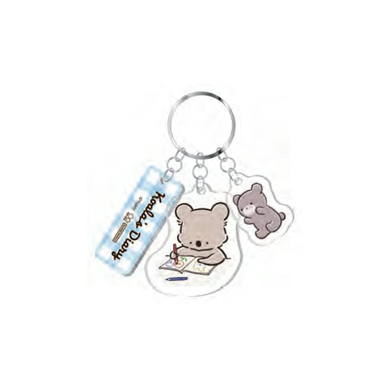 Sunstar Stationery Koala Diary Key Holder, 3 Layers Acrylic Picture