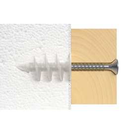 Fischer FID 50 - Insulation Fixings for Thermal Bridge-Free Fastening of Letterboxes, Lamps, Motion Sensors in Insulation Boards