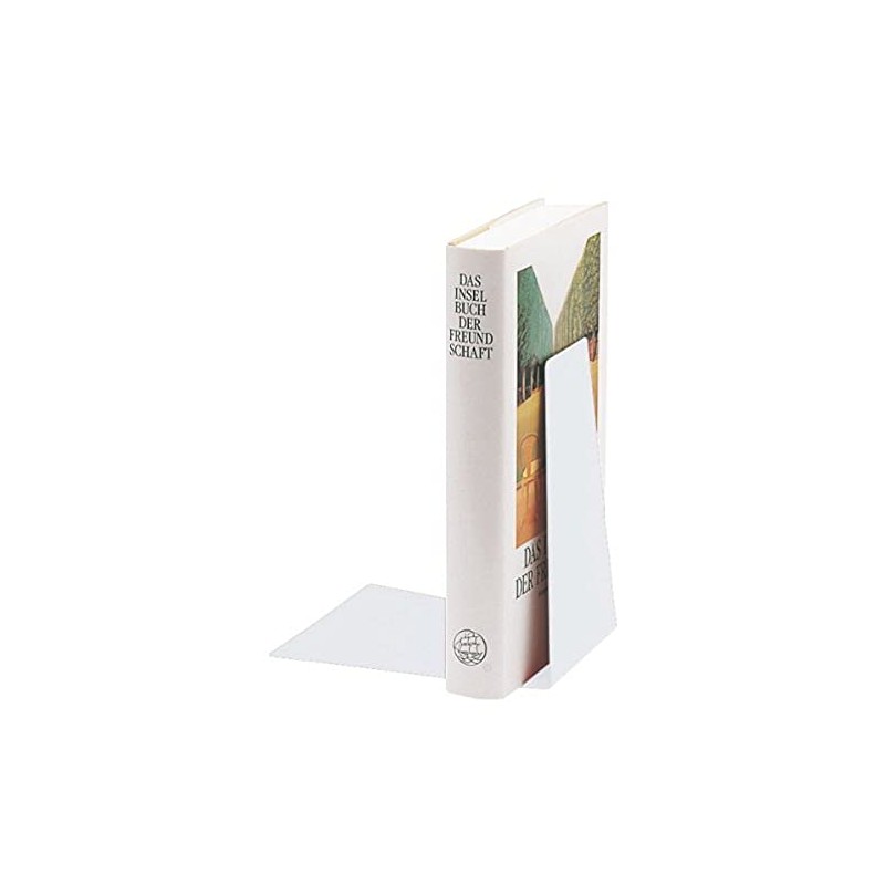 Leitz 52980001 Book End Metal White