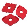 3PCS Radius Jig Router Template Handheld Aluminum Alloy Rust Proof