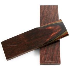 EZSMITH Dymalux Handle Scale Set - (Layered) - (Green Mountain Camo) - (Dark Brown/Green/Light Brown/Black) - (5.0 x 1.5 x 0.250) - Custom Handle Material