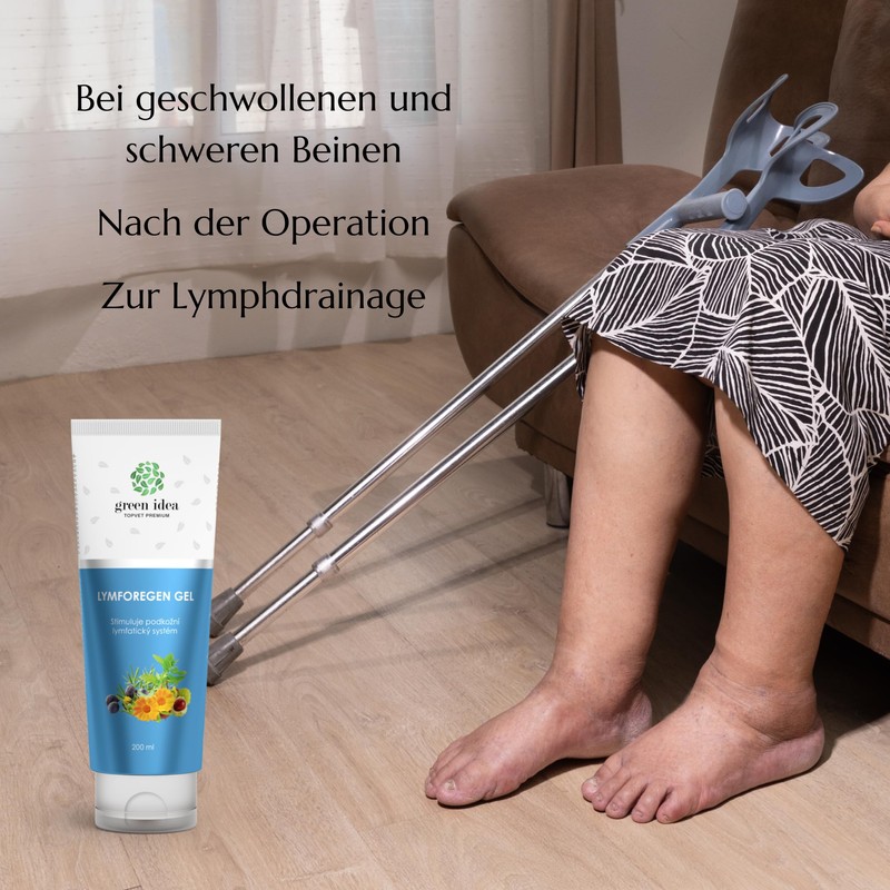 green idea - Lymforegen gel - Stimulates the lymphatic system