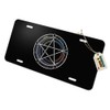 Pentagram Pentacle Star Wiccan Witch Novelty Metal Vanity Tag License