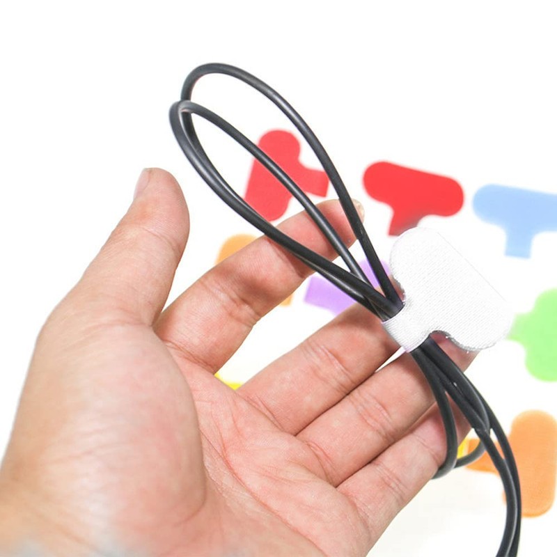 20 Pack Cable Tags, Cable Labels, Magic Bands, Wire Tags,