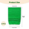 Korean Exfoliating Mitt,OIHCAZ 8pcs Exfoliating Gloves for Body for Removing
