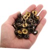 STOBOK Antique Button Snaps 25 Sets of 15mm Snap Button