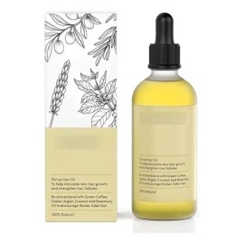 60ml*2 Aceite Vegano Natural Para El Crecimiento Del Cabello