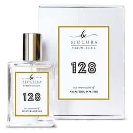 BIOCURA BC Perfume 128 Inspired by Aventura For Her For Women Replica Fragrance Dupes Eau de Parfum Spray Bottle 1.7 Fl Oz/50ml-X1