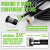 13FT Dehumidifier Drain Hose 3/4" FHT,Leakproof Dehumidifier Hose with Rustproof