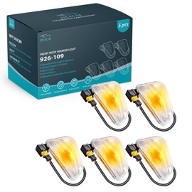 JHACM Cab Roof Top Marker Lights Fits for Dodge Ram ProMaster 1500 2500 3500 Roof Running Lamps 2014-2023 Replaces# 926-109 68232473AA 68232473AB 68232473AE 68232473AC Waterproof,Plug-and-Play 5 Pack