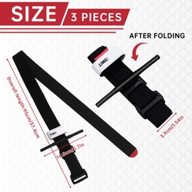 3 Pack Tourniquet,Hemostatic Bandage Outdoor Emergency Tourniquets,Portable Tourniquet Tactical Emergency Strap,Emergency Tourniquet for Camping Hiking Mountaineering Outdoor Sports