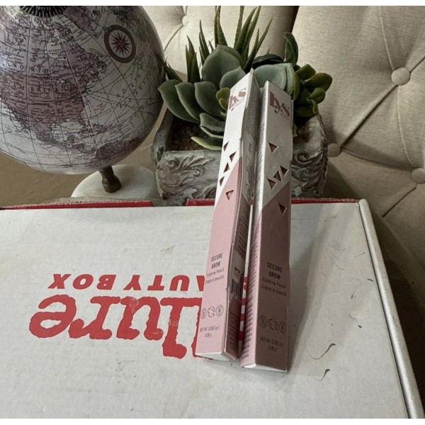 Lys Beauty Secure Brow Eyebrow Pencil Soft Brown 0.003 oz
