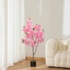 VANLIG Planta Artificial Cerezo 1.2mts Incluye Maceta para Interiores