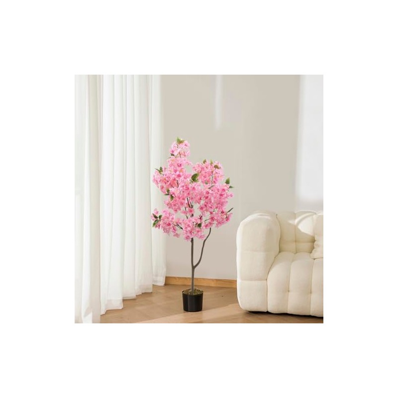 VANLIG Planta Artificial Cerezo 1.2mts Incluye Maceta para Interiores