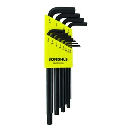 Bondhus (bondasu) Hex Wrench Set 12 Piece Inch Type hlx12