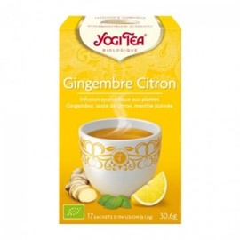 요기티 요기 티 인퓨전 진저 레몬 17봉지 Yogi Tea Infusion Ginger Lemon 17 Bags