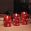 Xinhidar Flameless Candle Battery Powered Embedded Light String LED Candle