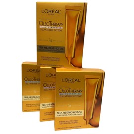 L'Oréal L'oreal OleoTherapy Self Heating Hot Oil 4 Tubes (YOU GET 4 BOXES PER ORDER!!!)
