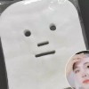 SN 순면 거즈 페이스팩 모델링 석고팩 마사지 얼굴100매 [SN.페이스거즈 네모형]