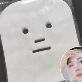 SN 순면 거즈 페이스팩 모델링 석고팩 마사지 얼굴100매 [SN.페이스거즈 네모형] Cotton Gauze Face Pack Modeling Gypsum Pack Massage Face 100 Sheets [SN. Face Gauze Square Type]