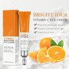 Crema Para Ojos con Vitamina C, Antiarrugas y Antienvejecimiento