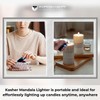 Kasher Mandala Lighter Case with Lighter - Stylish & Durable