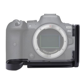 FOTGA Quick Release Plate L-Angle Vertical Quick Release Plate L-Bracket for Canon EOS R5, R5C, R6 Camera, Expandable Base Plate Compatible with Arca Swiss Tripod