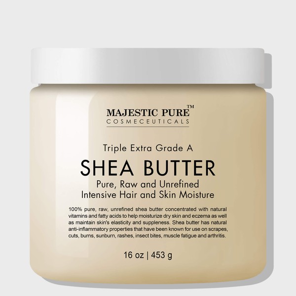 Majestic Pure Shea Butter (16 oz)